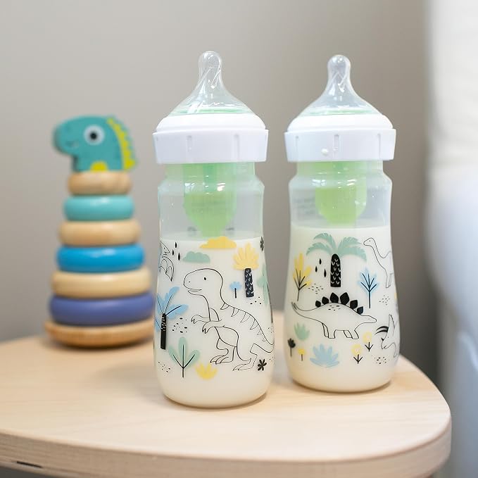 Dr. Brown's Natural Flow® Anti-Colic Options+™ Wide-Neck Baby Bottle Designer - Image 8