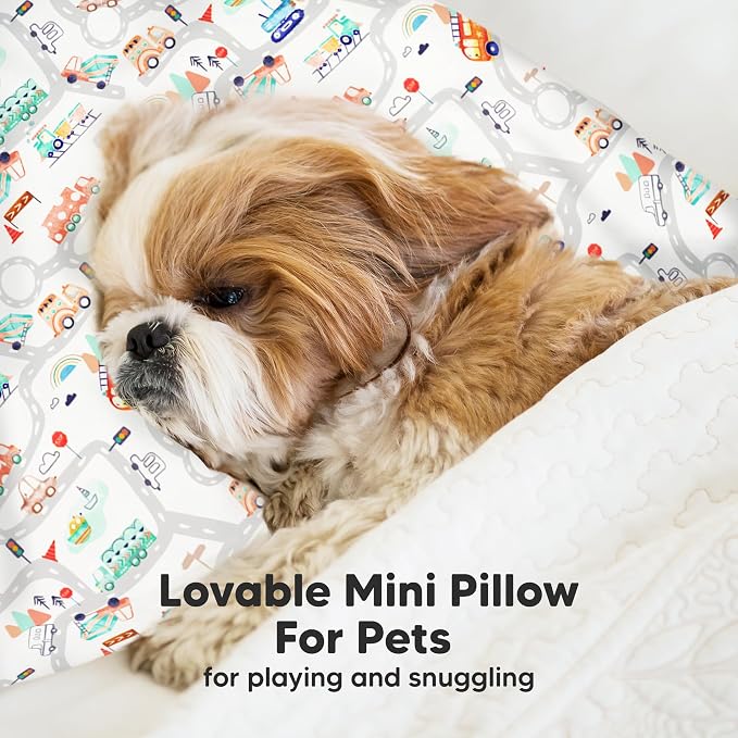 Mini Toddler Pillow with Pillowcase - Image 8