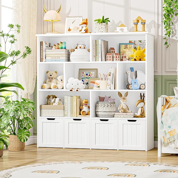 FINETONES Toy Storage Organizer, Kids Bookshelf - Image 2