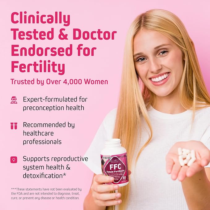 FFC Female Fertiliceive -Clinically Tested Hormonal Support Formula |65% - Image 5