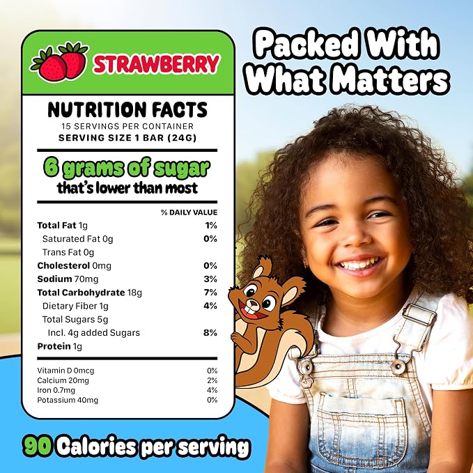 Snakkidz Organic Chewy Granola Bar, Allergen Free, Made - Image 3