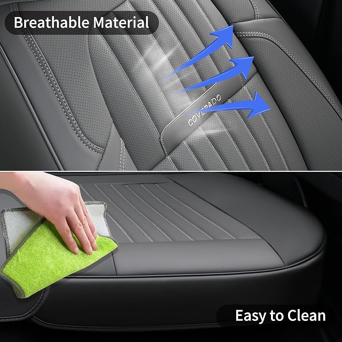 Coverado Car Seat Covers Full Set, Seat Covers - Image 7
