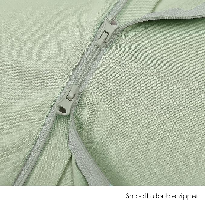 OPAWO Bamboo Baby Pajamas 3 Pack, Double Zipper Bamboo Sleepers - Image 6