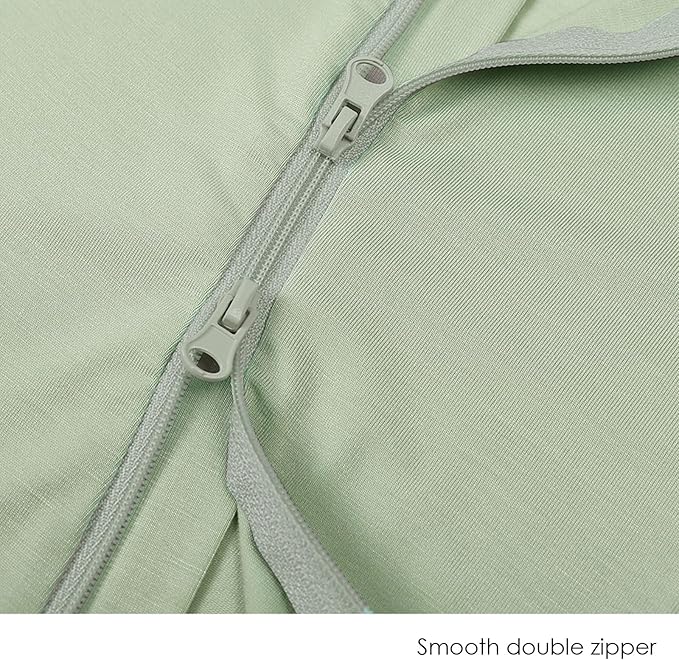 OPAWO Bamboo Baby Pajamas 3 Pack, Double Zipper Bamboo Sleepers - Image 6