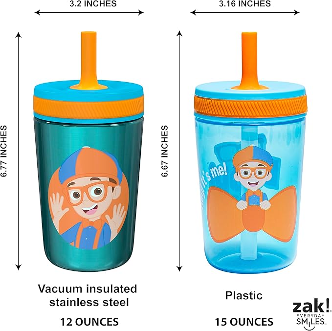 Zak Designs Blippi Kelso Toddler Cups - Image 8