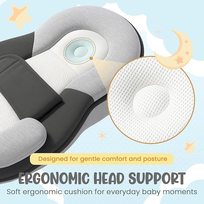 Inclined Baby Cushion – Soft & Supportive Pillow - Image 3