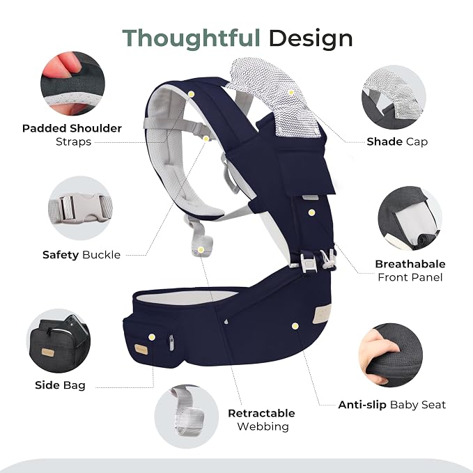 FRUITEAM 6-in-1 Baby Carrier - Image 3