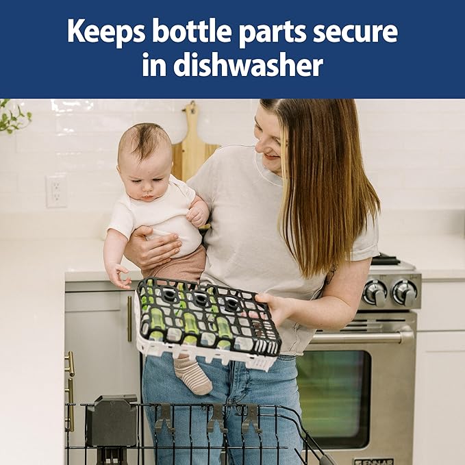 Dr. Brown's Dishwasher Basket for Small Baby Bottle Parts, and Accessories - Image 4