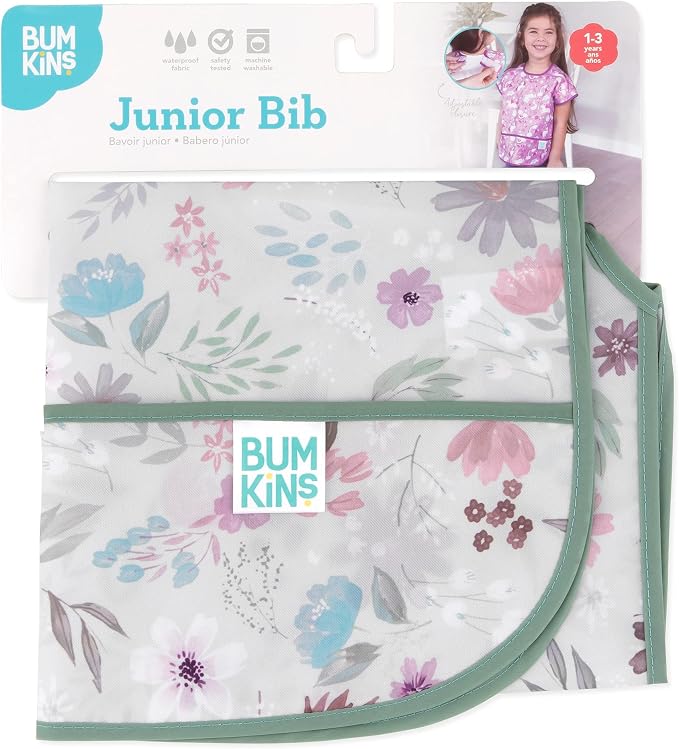Bumkins Bibs - Toddler Bibs, Waterproof, Large - Image 6
