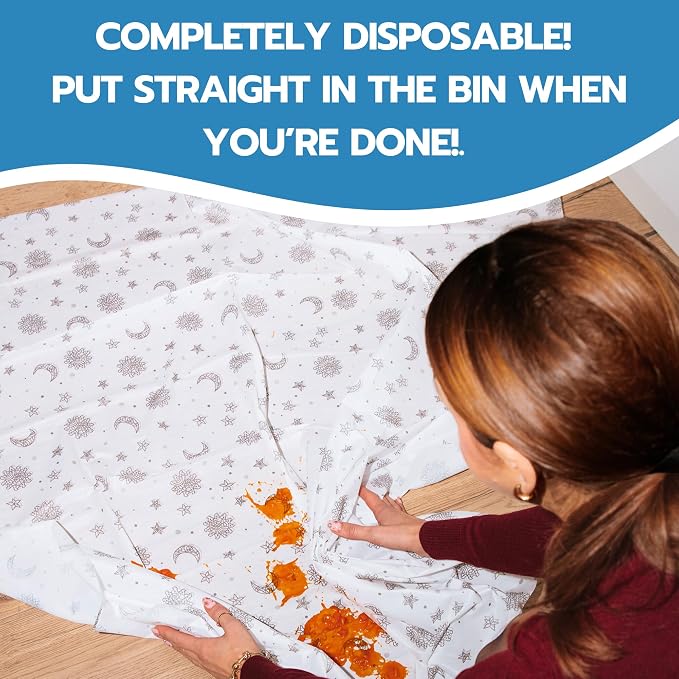 60 Pack Disposable Splat Mats by Eli - Image 3