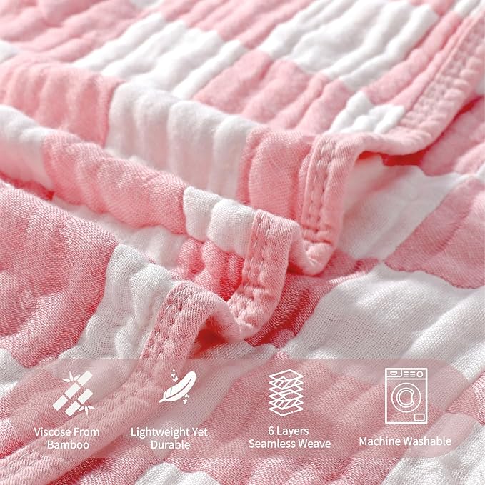 Ultra-Soft Muslin Baby Blanket - Image 3