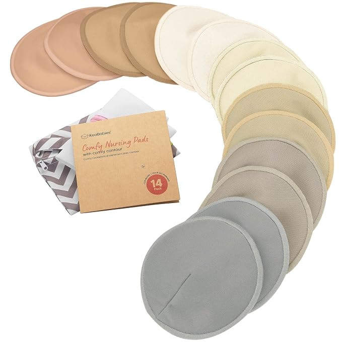 Organic Nursing Pads by KeaBabies