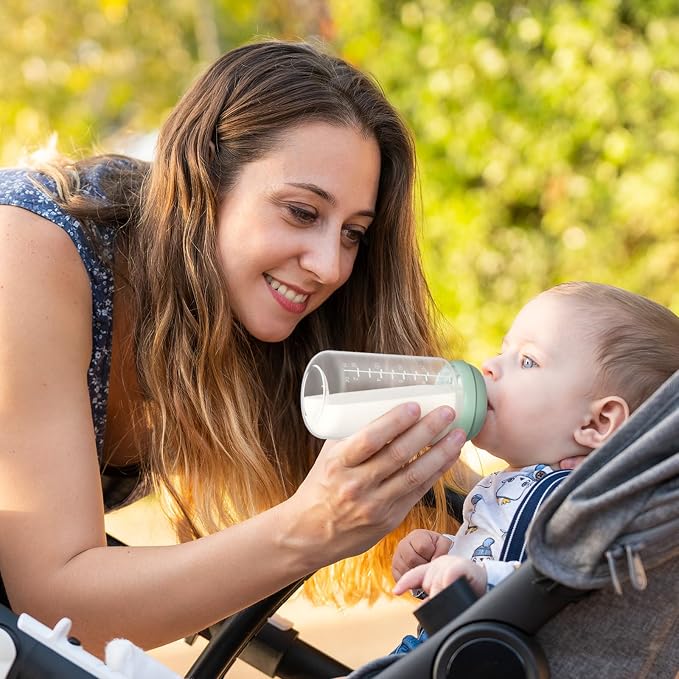 Momcozy Natural Baby Bottle, BPA Free Breast Milk Container, Storage Collection - Image 8