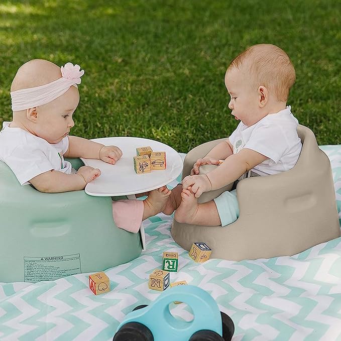 Bumbo Baby Floor Seat, Portable Infant Sit Up Activity & Eating Chair - Image 4