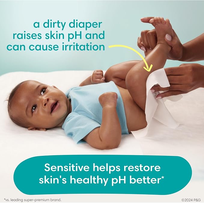 Pampers Baby Diapers and Wipes Starter Kit, Swaddlers Disposable Sizes 1 & 2 - Image 9