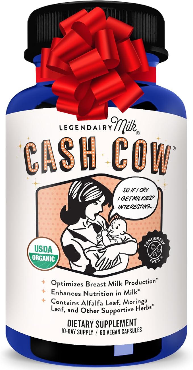 Legendairy Milk Cash Cow Lactation Supplement, and Goat's Rue Breastfeeding by LegendairyMilk