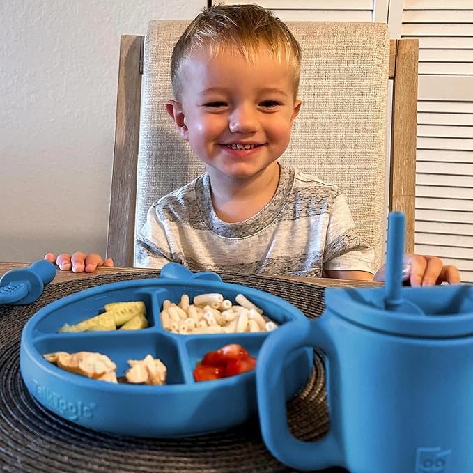 TalkTools Itsy Plate Must-Have Silicone Baby Plates - Image 7