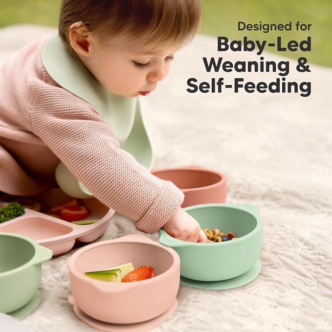 KeaBabies 2-Pack Baby Bowls - Image 8