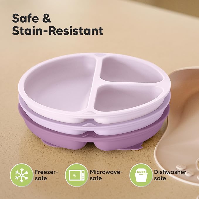 KeaBabies Suction Plates for Baby, Toddler - Image 5