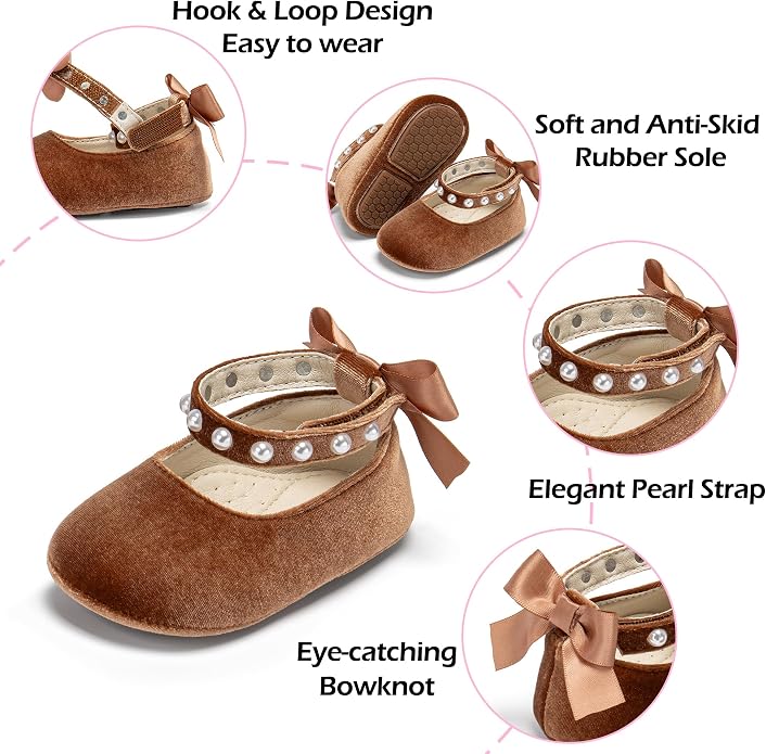 Baby Girls Mary Jane Flats - Image 5
