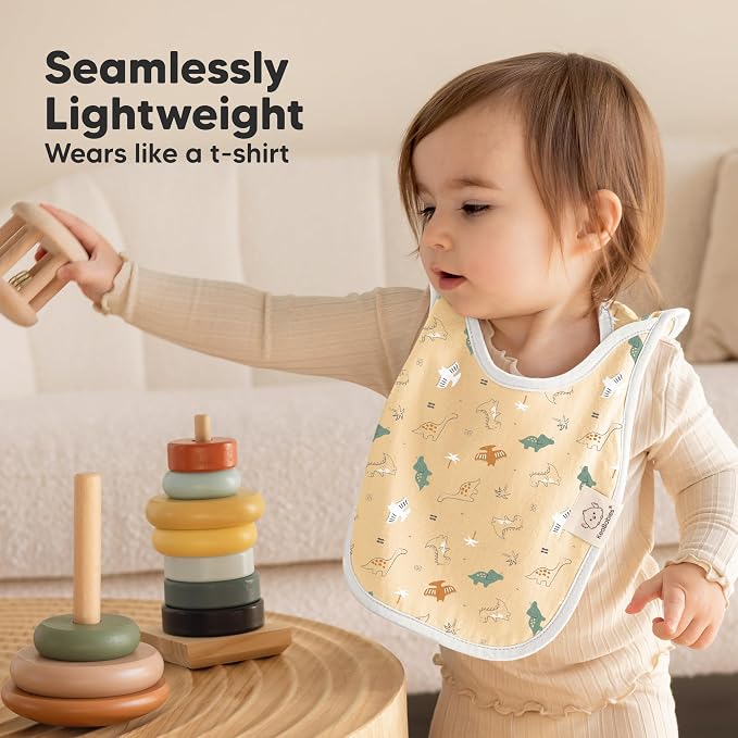 8-Pack Baby Bibs for Boys, Girls - Image 5
