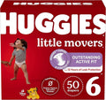 Huggies Size 6 Diapers, Little Movers Baby Diapers, Size 6, Packaging May Vary by Huggies%C2%AE