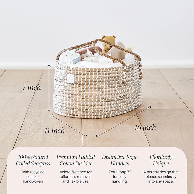 BEBE BASK Premium Baby Diaper Caddy Organizer - Image 4