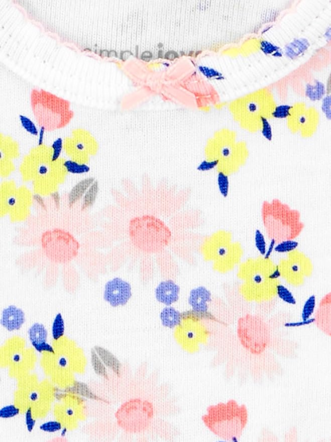 Simple Joys by Carter's Baby Girls' 6-Pack Sleeveless Bodysuit - Image 6