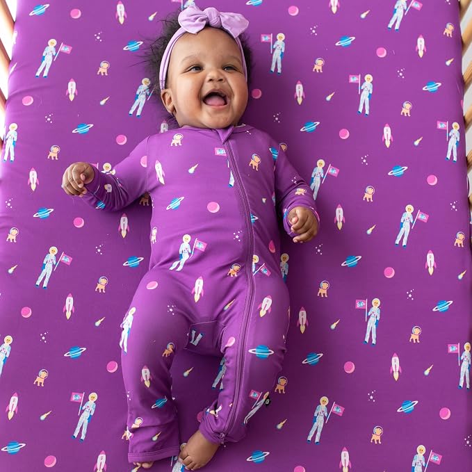 KYTE BABY Unisex Rayon Made From Bamboo Zippered Rompers 0-24 Months - Image 3