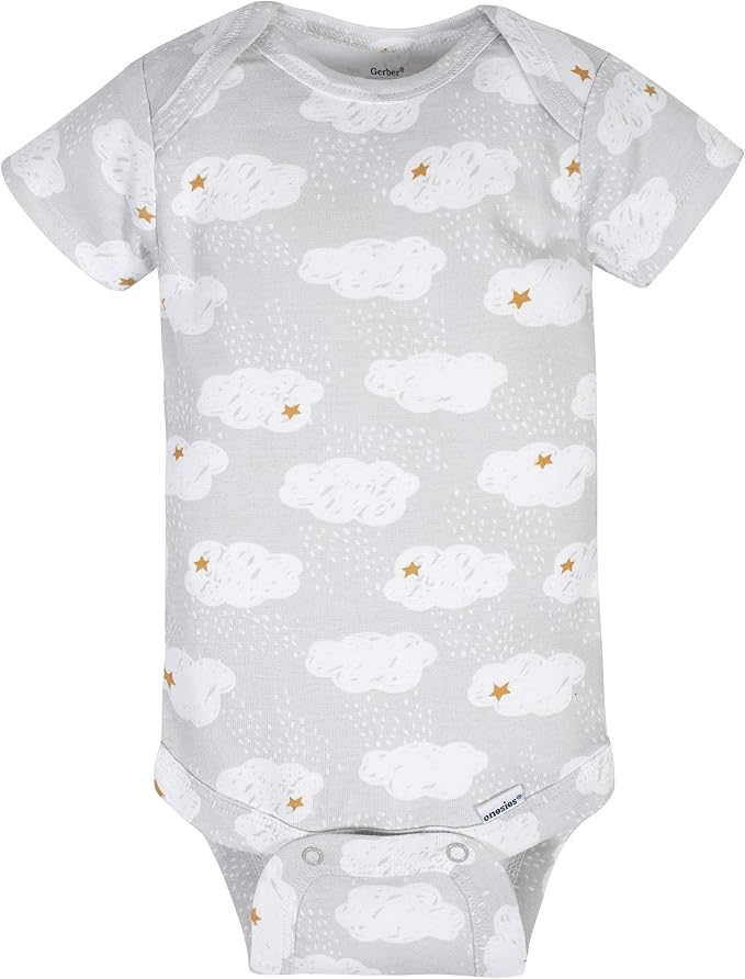 Gerber unisex-baby 8-pack Short Sleeve Onesies Bodysuits - Image 3