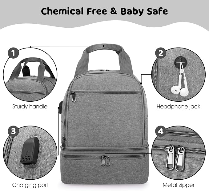 Pump Bag for Spectra S1 S2, Wearable Breast Pump Bags - Image 8