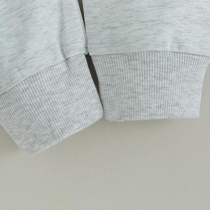 Kupretty Toddler Baby Boy Fall Winter Clothes Color Block Long Sleeve - Image 5