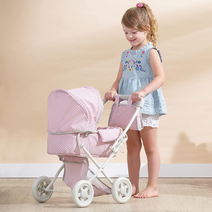 Olivia's Little World Buggy-Style Baby Doll Stroller - Image 2