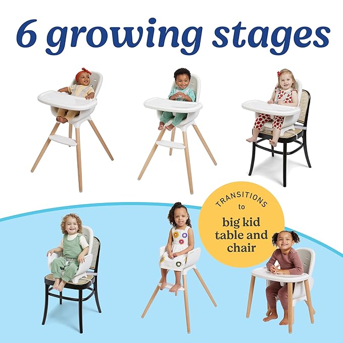 Graco Table2Table Lux Highchair, 6 Growing Stages from Infant High Chair to Big - Image 2