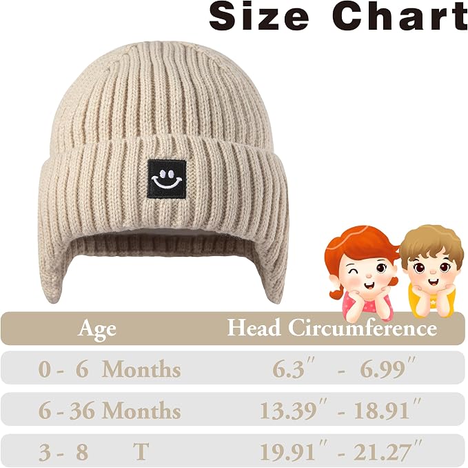 MaxNova 2 Pack Baby Beanie Toddler Winter Hat - Image 2