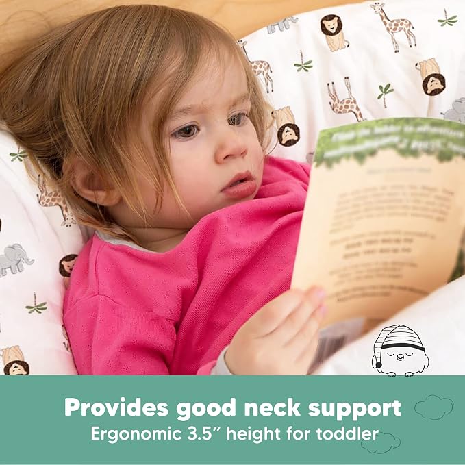 Toddler Pillow with Pillowcase - Image 5