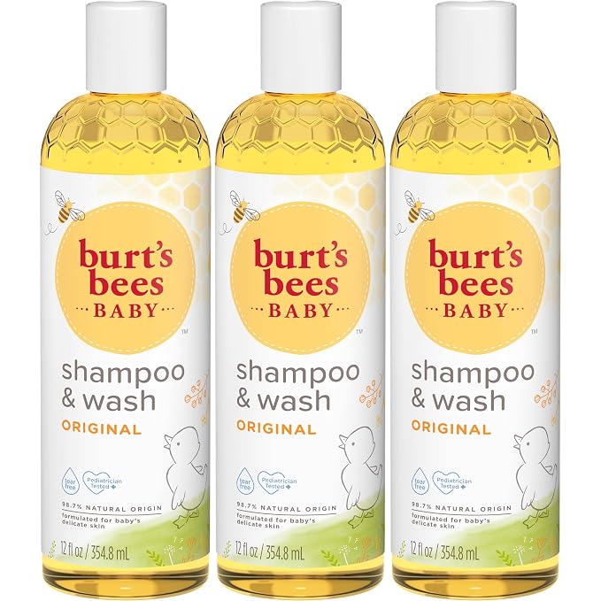 Burt's Bees Baby Shampoo & Wash, Tear Free Soap, Baby Care, 12 Ounce by BurtsBees