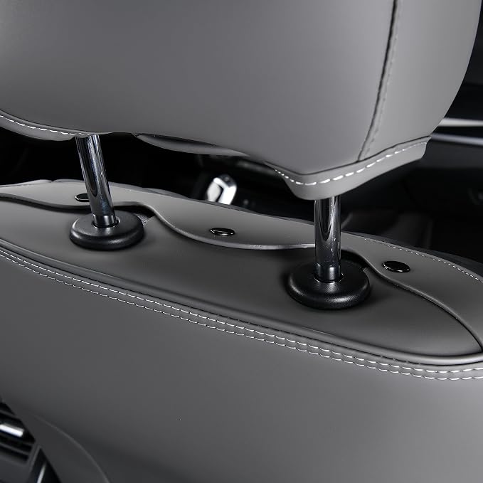 FLORICH Leather Seat Covers, Seat Covers Full Set, Car Seat Protectors 5 Seats - Image 7