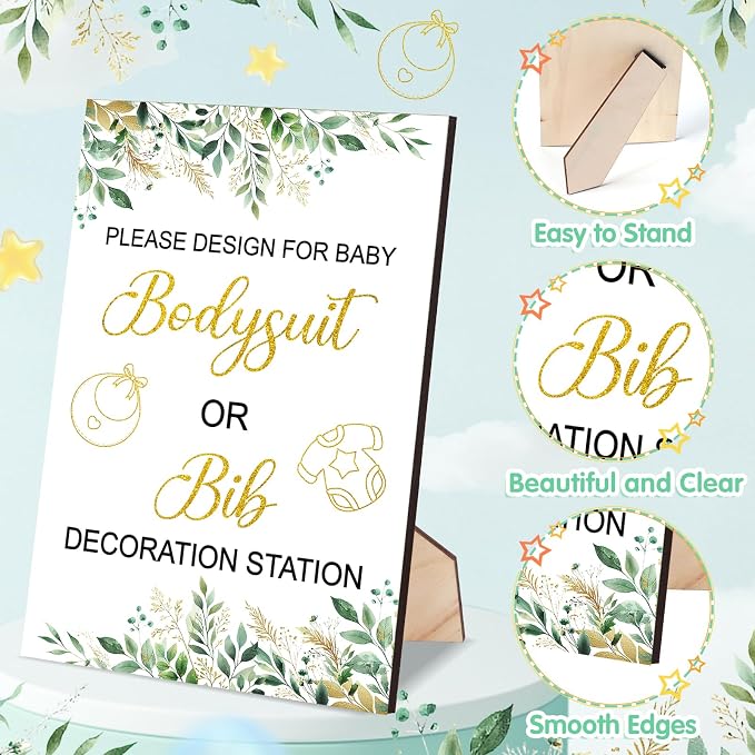 151 Pcs Baby Shower Game Decorations Kit - Image 3