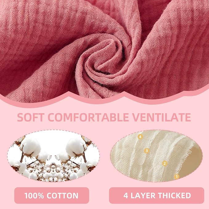 Baby Muslin Bibs, Bandana Drool Bib - Image 2