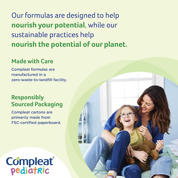 Compleat Pediatric Standard 1.0mL, Plant Based Nutritionally Complete Shake - Image 7