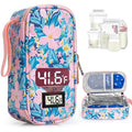 Breast Milk Cooler Travel Bag, Real-Time Temperature Display, Holds 4-6 by WIBOND