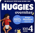 Huggies Size 4 Overnites Baby Diapers: Overnight Diapers, Size 4, 100 Ct by Huggies%C2%AE