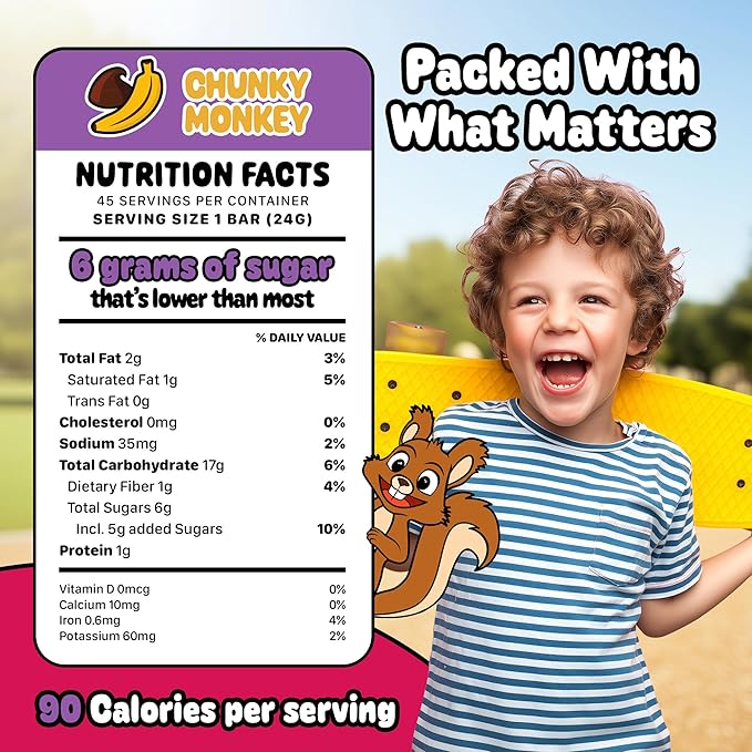 Snakkidz Organic Chewy Granola Bar, Allergen Free, Made - Image 2