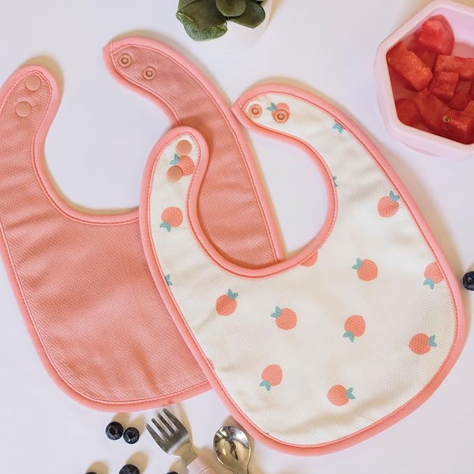 Tiny Twinkle 8 Pack Baby Bibs for Drooling and Teething – Waterproof & - Image 2