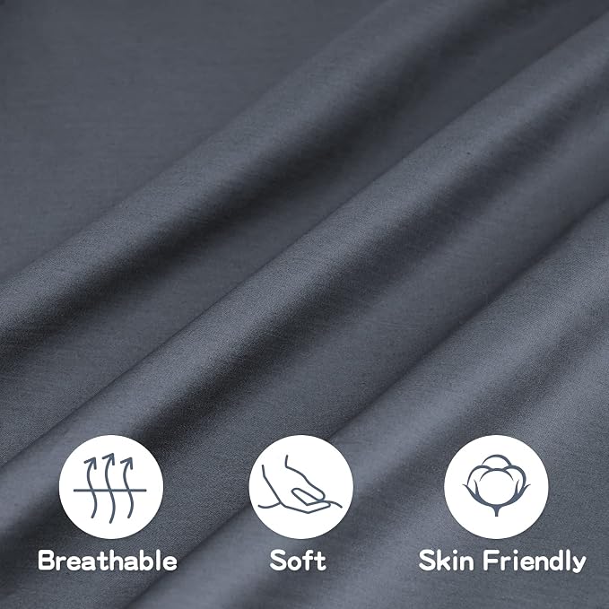 Organic Cotton Toddler Pillowcase 2 Pack, 14 x 20 Travel Pillow Case Cover - Image 3
