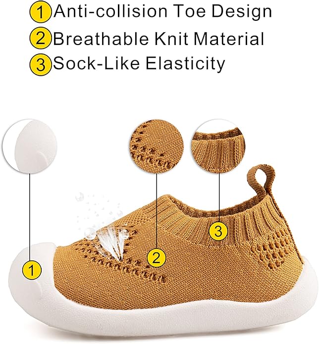 Baby First-Walking Shoes 1-4 Years Kid Shoes Trainers Toddler Infant Boys Girls - Image 2