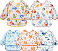 Lictin Long Sleeve Bibs 5 Pack by Lictin