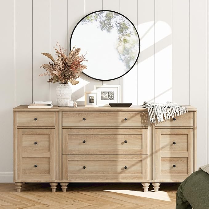 WAMPAT Dresser with Wide Chest of Drawers by WAMPAT