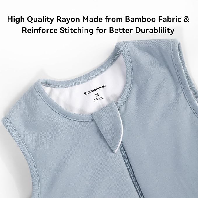 BubblePanda Rayon Made from Bamboo Toddler Sleep Sack - Image 6